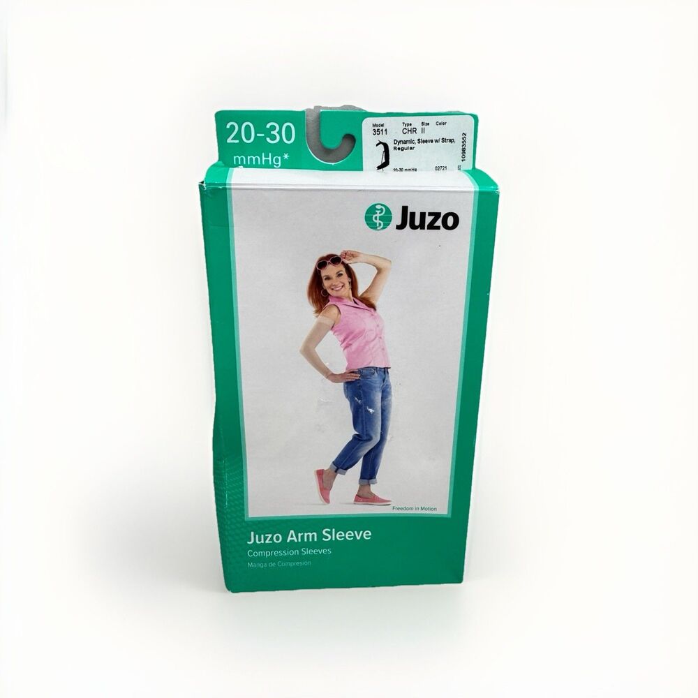 Juzo Dynamic 3511 Arm Sleeve With Strap Compression 20-30 Size II 02721 Regular